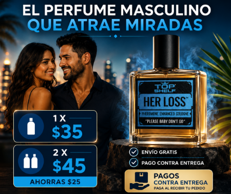 ¡Deja de ser Invisible! - "Her Loss®" Perfume con Feromonas para Hombres 💎